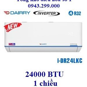 Điều hòa Dairry 1 chiều 24000BTU inverter i-DR24LKC