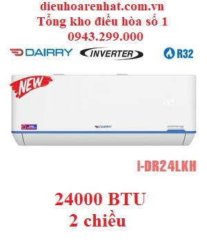 Điều hòa Dairry 2 chiều 24000BTU inverter i-DR24LKH