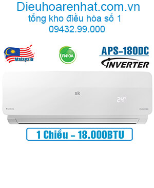 Điều hòa Sumikura 1 chiều inverter 18000btu APS/APO-180DC