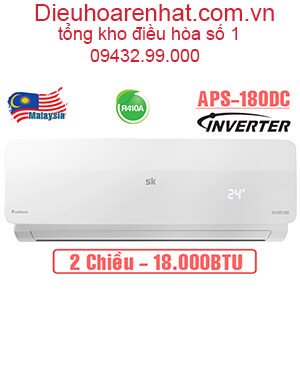 Điều hòa Sumikura 2 chiều inverter 18000btu APS/APO-180DC