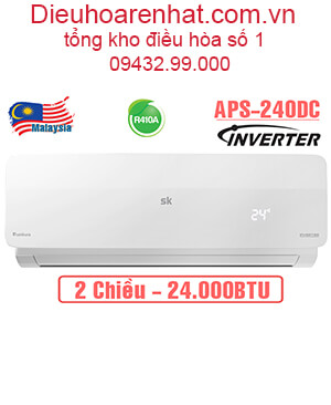 Điều hòa Sumikura 2 chiều inverter 24000btu APS/APO-240DC