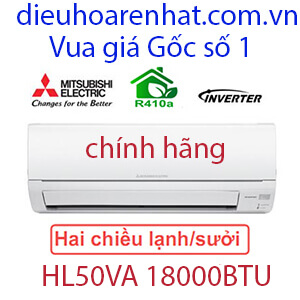 Điều hòa Mitsubishi Electric 2 chiều Inverter 18000btu MUZ/MSZ-HL50VA