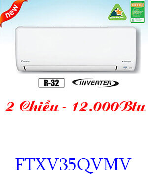 điều-hòa-daikin-FTXV35QVMV-12000btu-2-chiều-inverter-giá-rẻ
