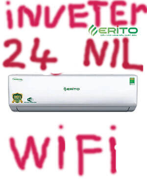 Erito V25HS1 điều hòa Erito inverter 24000btu 2 chiều