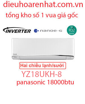 Điều hòa Panasonic 2 chiều 18000BTU inverter YZ18UKH-8 vua giá gốc. (1)