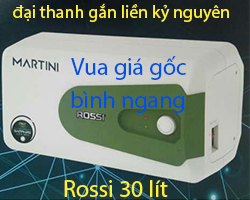 Bình nóng lạnh Rossi martini 30-SL 30 Lít -Vua Giá Gốc Số 1