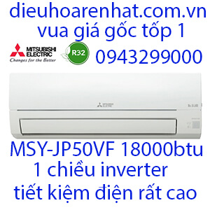 Điều hòa Mitsubishi Electric inverter 18.000BTU 1 chiều MSY-JP50VF tốp