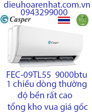 Casper FEC-09TL55 ,Điều hòa casper 9000btu 1 chiều gas R32 (1)