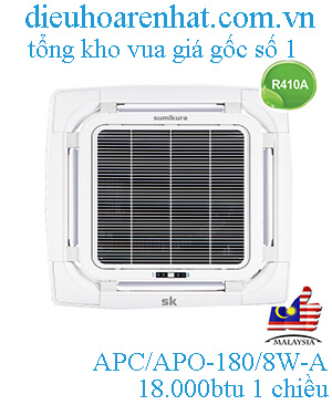 Điều hòa âm trần Sumikura 18000BTU 1 chiều APC/APO-180/8W-A