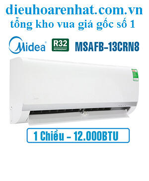 Điều hòa Midea 1 chiều 12.000BTU MSAFB-13CRN8