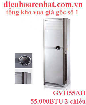 Điều hòa tủ đứng Gree 2 chiều 55.000BTU GVH55AH