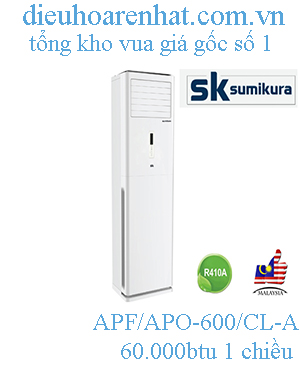 Điều hòa tủ đứng Sumikura 1 chiều 60.000BTU APF/APO-600/CL-A