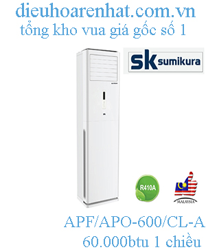 Điều hòa tủ đứng Sumikura 1 chiều 60.000BTU APF,APO-600,CL-A.