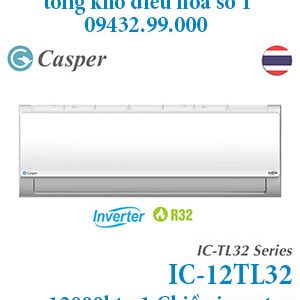 Điều hòa Casper inverter 12000BTU 1 chiều IC-12TL32