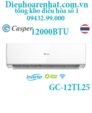 Điều hòa casper GC-12TL25 12000BTU 1 chiều inverter - uy tín giá rẻ