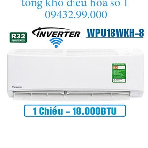 Điều hòa panasonic 1 chiều 18000btu inverter wifi WPU18WKH-8