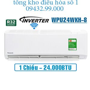 Điều hòa panasonic 1 chiều 24000btu inverter wifi WPU24WKH-8