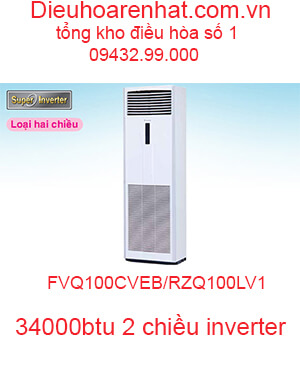 Điều hòa tủ đứng Daikin inverter 34000BTU FVQ100CVEB-RZQ100LV1