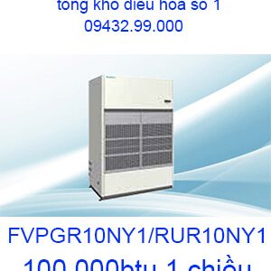 Điều hòa tủ đứng nối ống gió Daikin 100000btu FVPGR10NY1/RUR10NY1