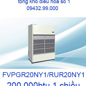 Điều hòa tủ đứng nối ống gió Daikin 200000btu FVPGR20NY1/RUR20NY1