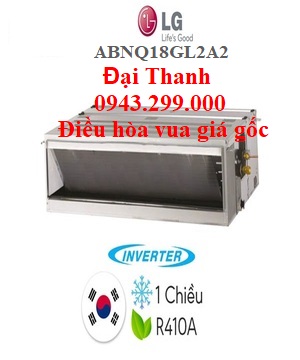 Điều hòa nối ống gió LG 18.000BTU inverter ABNQ18GL2A2 – Điều hòa vua giá gốc.