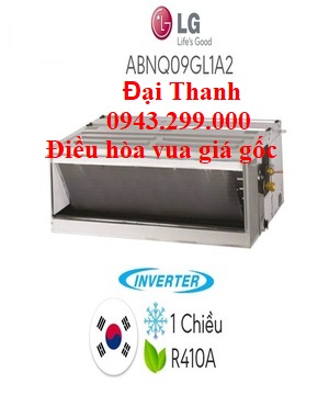 Điều hòa nối ống gió LG 9.000BTU inverter ABNQ09GL1A2