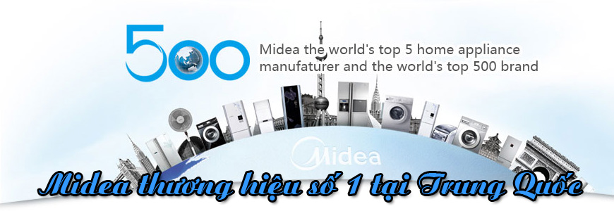 midea thương hiệu số 1 tại trung quốc