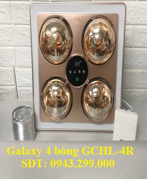 Đèn sưởi nhà tắm Galaxy 4 bóng GCHL-4R
