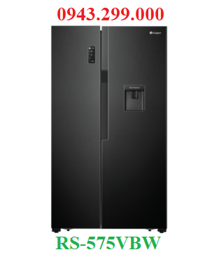 Tủ lạnh Casper side by side 551 lít inverter RS-575VBW