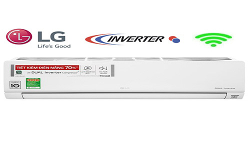 Điều hòa LG sử dụng công nghệ inverter tiết kiệm điện năng