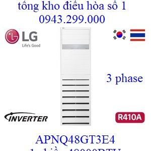 Điều hòa tủ đứng LG 48000BTU 3 Pha APNQ48GT3E4 AUUQ48LH4