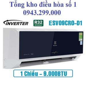 Điều hòa Electrolux 9000BTU inverter ESV09CRO-D1