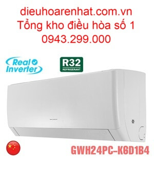 Điều hòa Gree 24000BTU 2 chiều inverter GWH24PC-K6D1B4