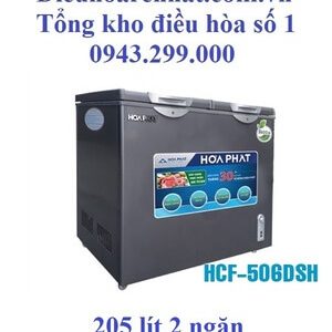 Tủ đông Hòa Phát 2 ngăn 205l dàn Đồng HCF-506DSH
