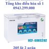 Tủ đông Hòa Phát 2 ngăn 205l dàn Đồng HCF-506S2Ð2