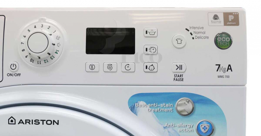 Bảng điều khiển máy giặt ariston