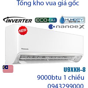 Điều hòa Panasonic U9XKH-8 9000BTU 1 chiều inverter