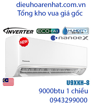 Điều hòa Panasonic U9XKH-8 9000BTU 1 chiều inverter