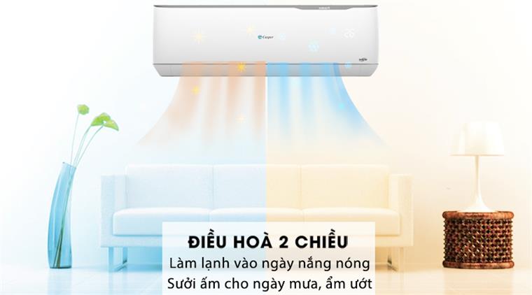 Review điều hòa Casper 18000 2 chiều