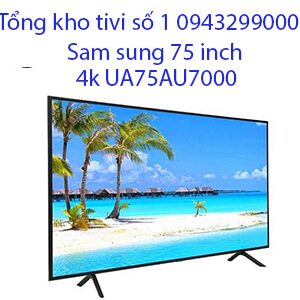 Tivi Samsung 75 inch 4k UA75AU7000 Crystal UHD