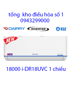 Điều hòa Dairry 18000 BTU 1 chiều inverter i-DR18UVC giá rẻ