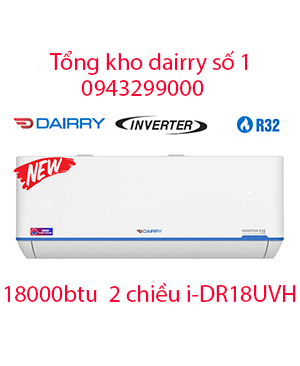 Điều hòa Dairry 18000 BTU 2 chiều inverter i-DR18UVH giá rẻ