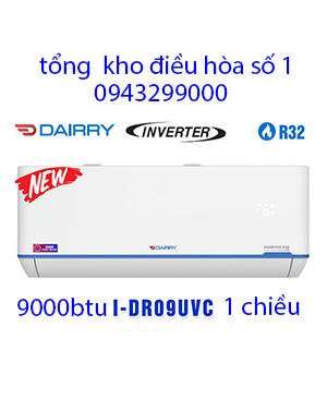 Điều hòa Dairry 9000 BTU 1 chiều inverter i-DR09UVC giá rẻ