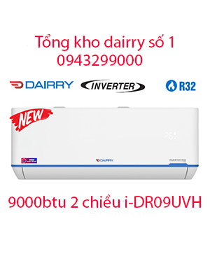 Điều hòa Dairry 9000 BTU 2 chiều inverter i-DR09UVH giá rẻ