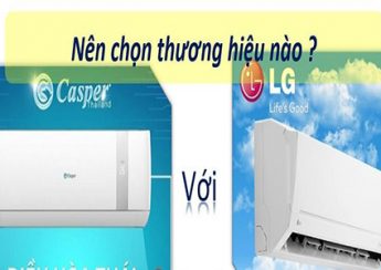 Nên mua điều hòa casper hay lg