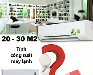 điều hòa 24000btu dùng cho phòng bao nhiêu m2