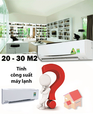 điều hòa 24000btu dùng cho phòng bao nhiêu m2