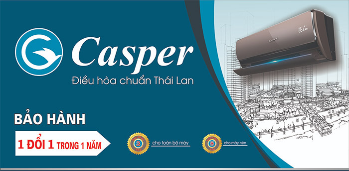 giá điều hòa casper 9000