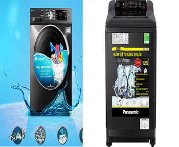 So sánh máy giặt Casper và máy giặt Panasonic