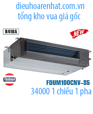 Điều hòa âm trần nối ống gió Mitsubishi Heavy 34000BTU 1 chiều FDUM100CNV-S5